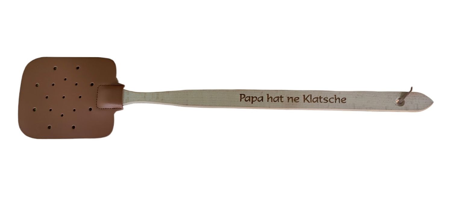 Fliegenklatsche "Papa hat ne Klatsche"