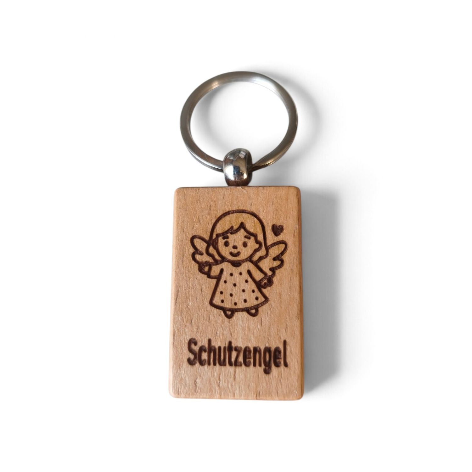 Schlüsselanhänger Buche "Schutzengel"