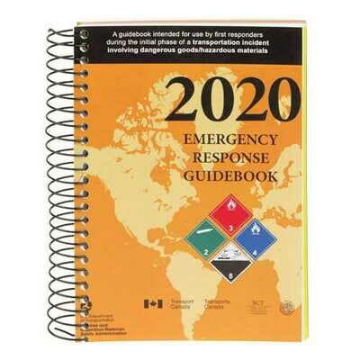 2020 Emergency Response Guidebook (ERG) - Spiral Bound (English)