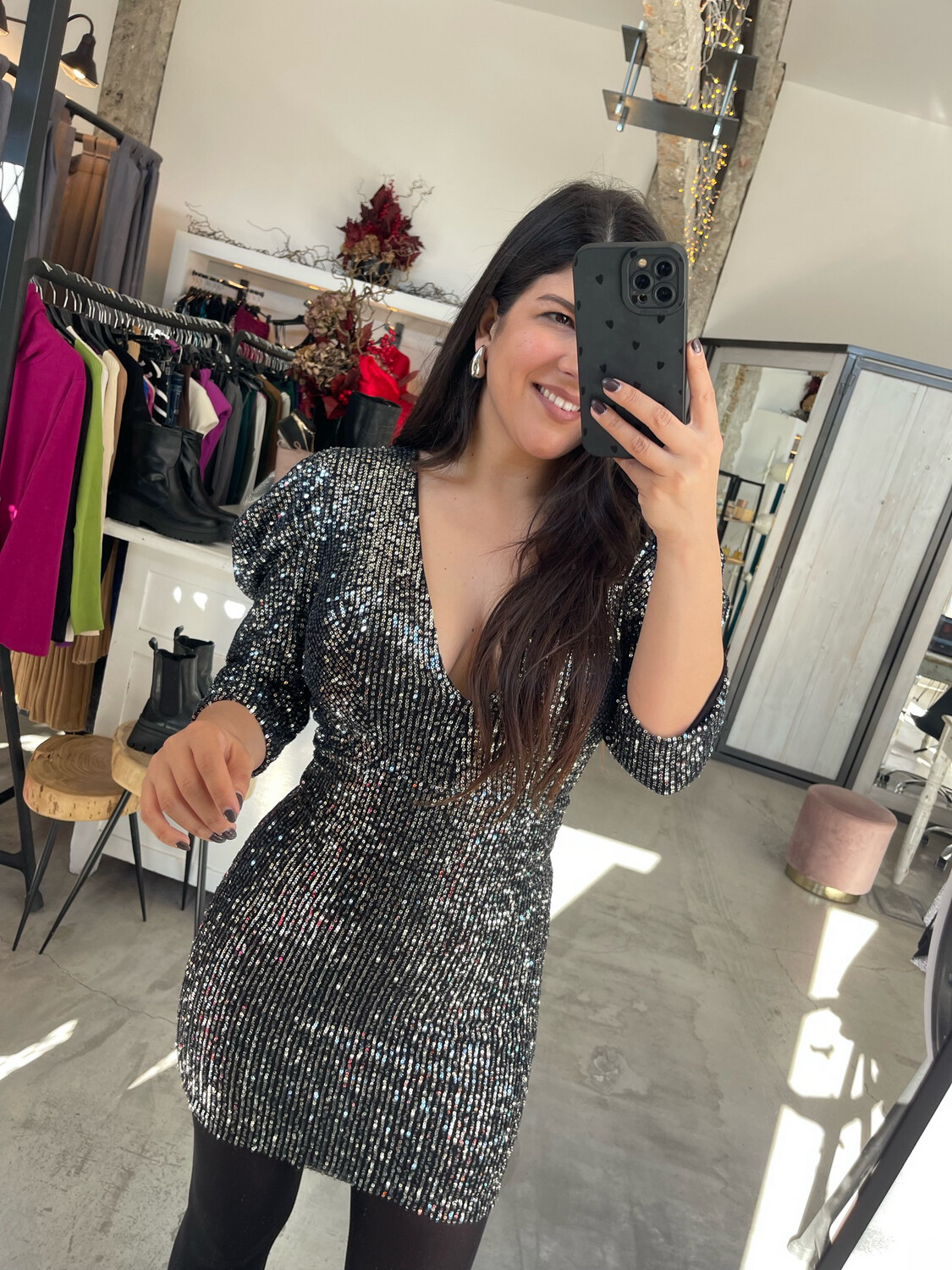 MARISSA SEQUINS DRESS