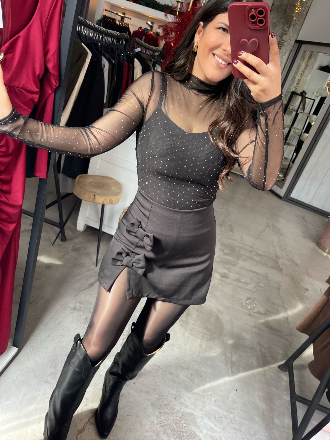 BOW SKORT