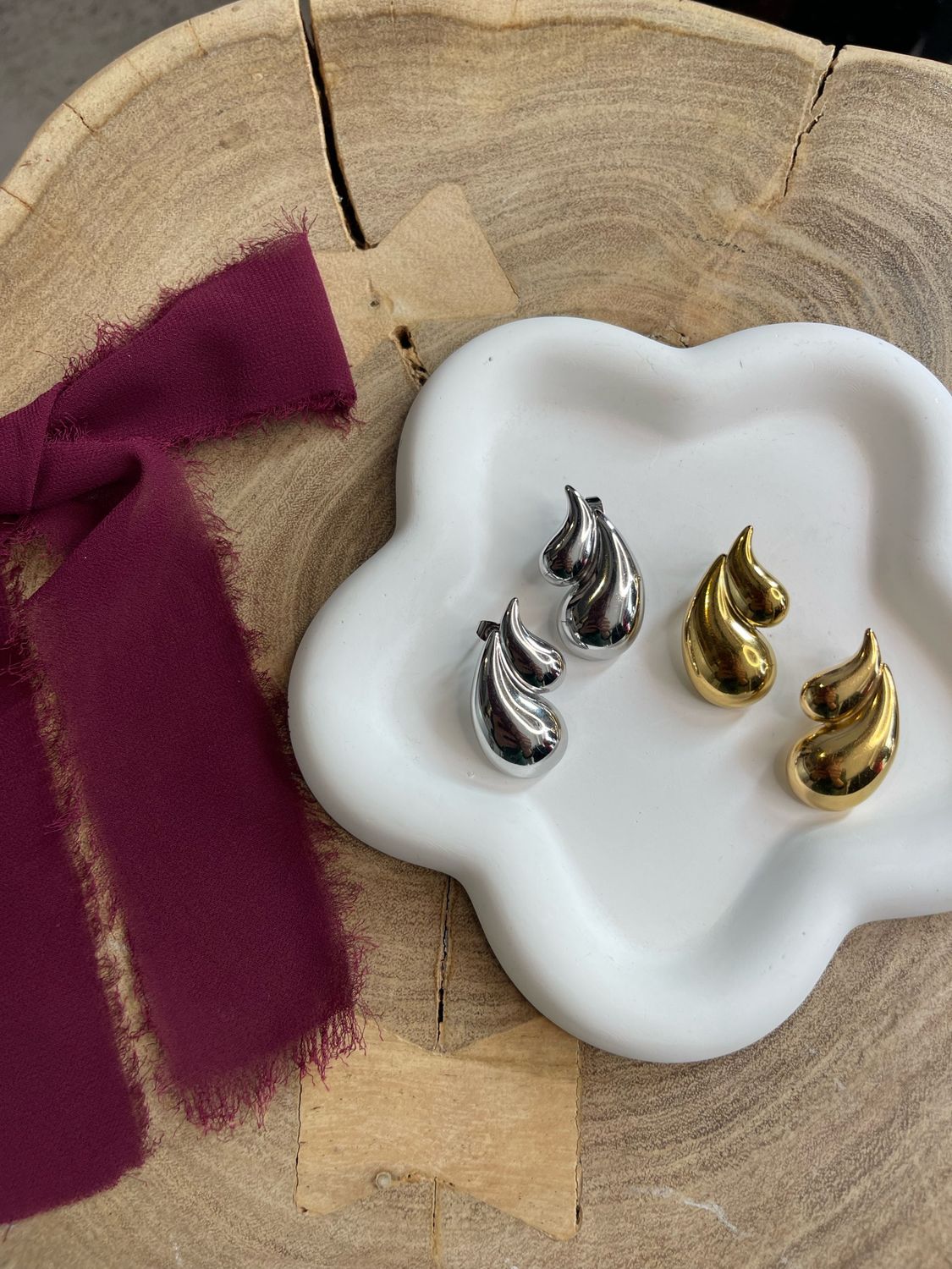 DOUBLE DROP EARRINGS