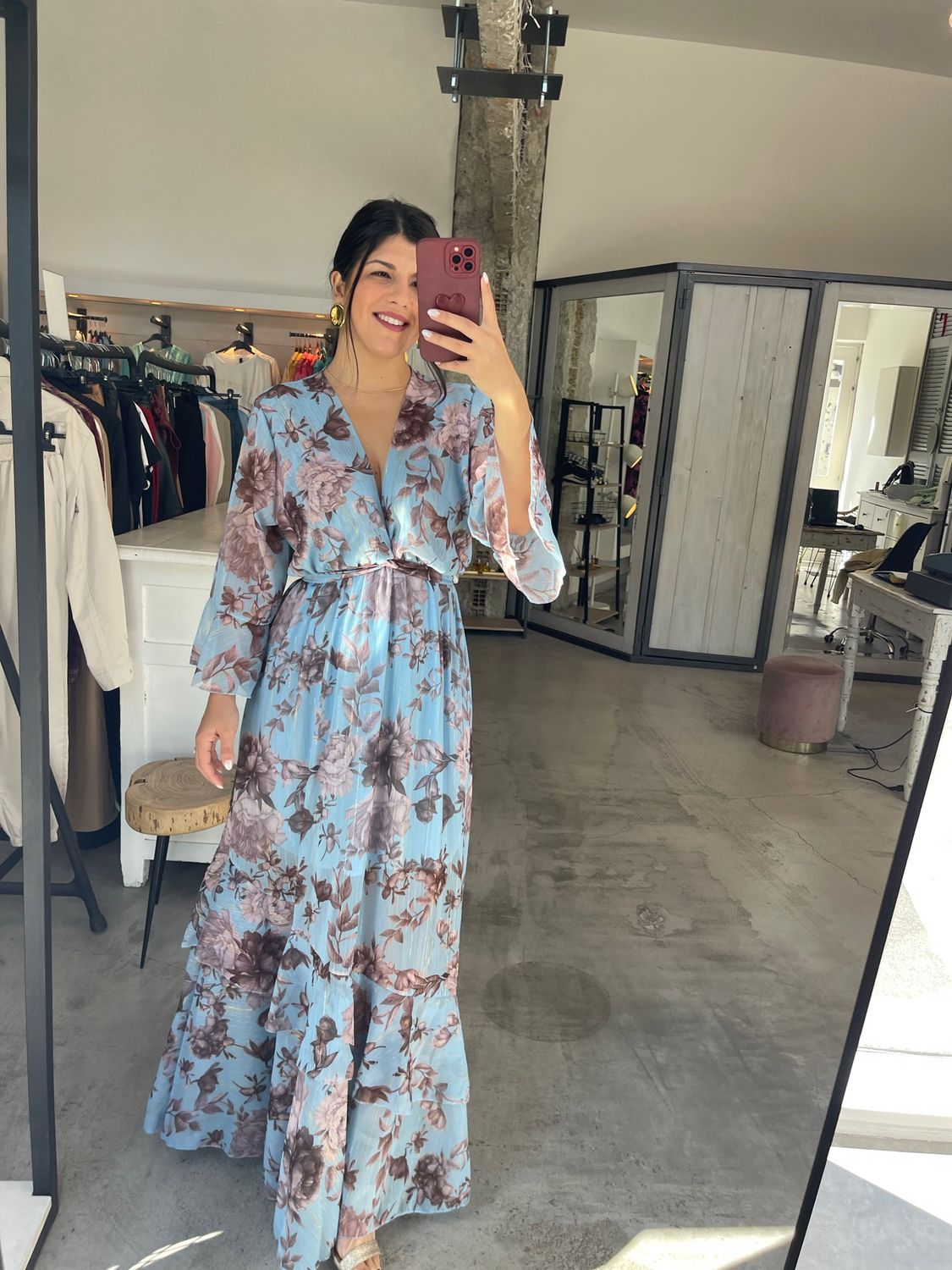 JASMINE FLORAL MAXI DRESS