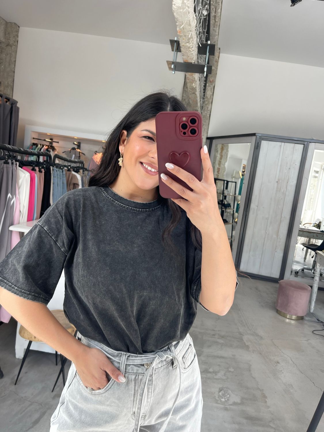 VALE WASHED T-SHRIT