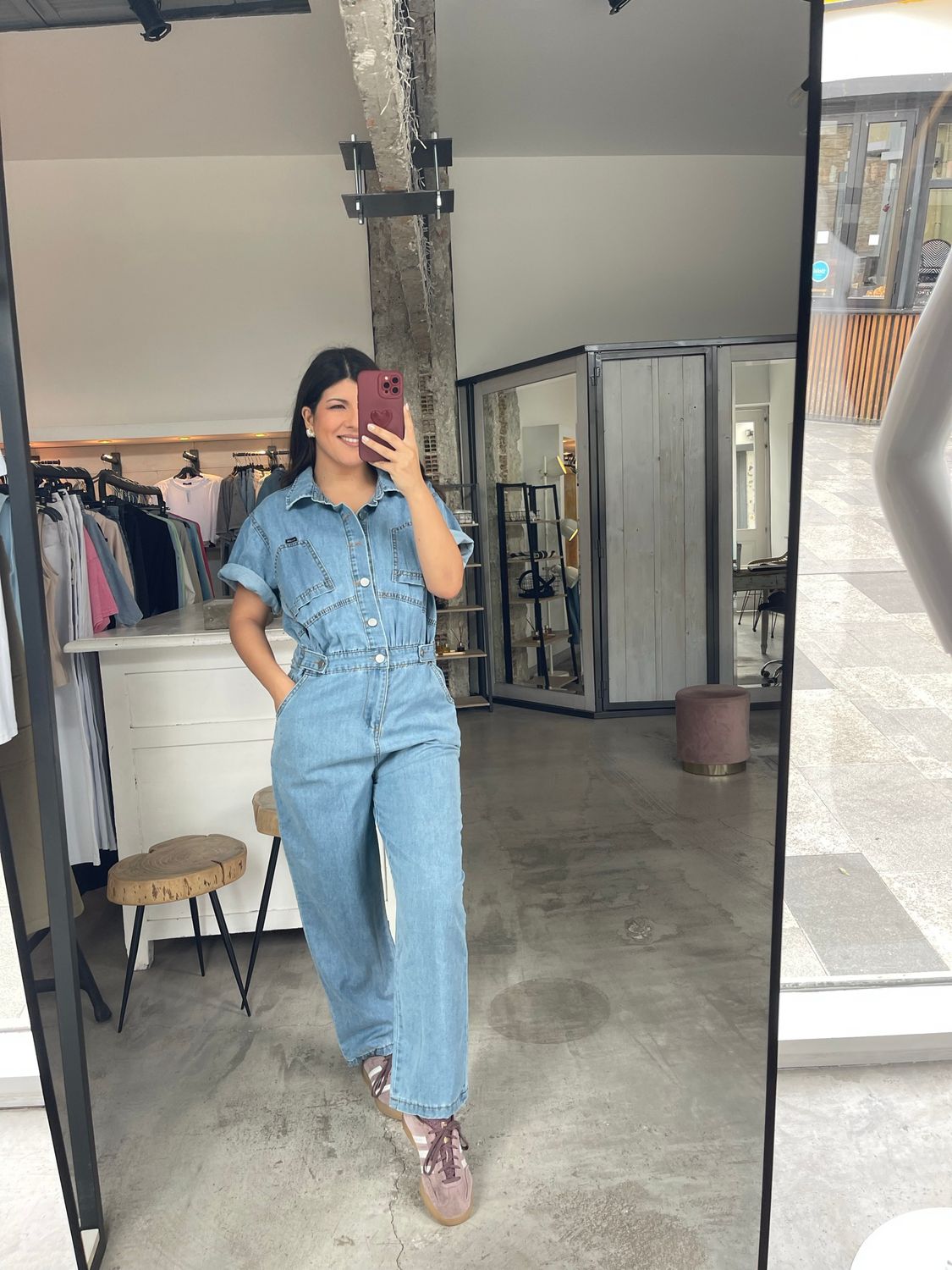 ISLA DENIM JUMPSUIT