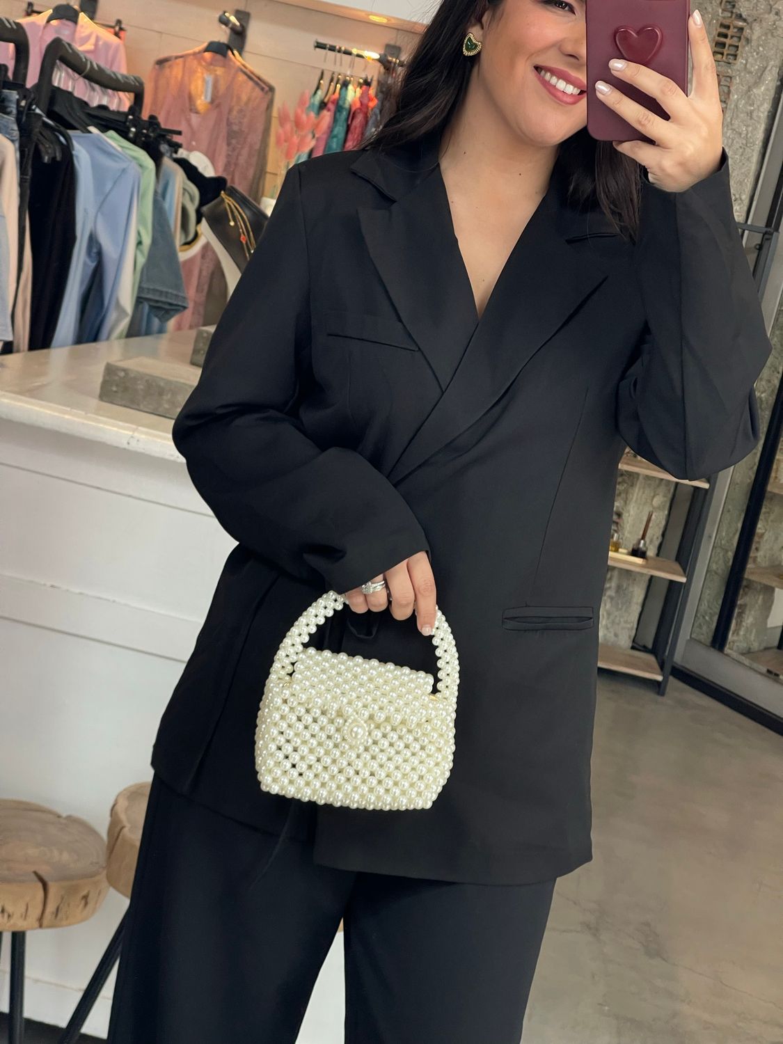 HANDMADE PEARL BAG