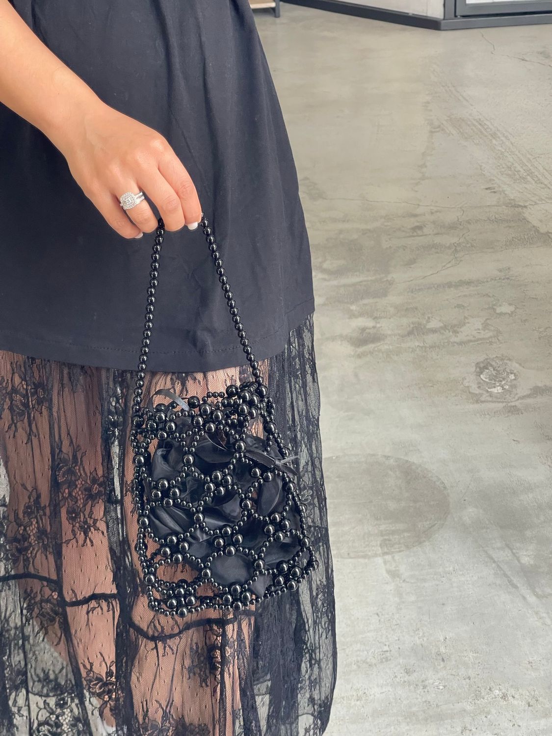GINA HANDMADE BEADED BAG