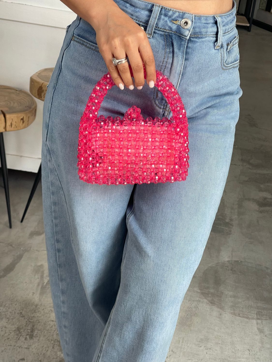 HAZEL HANDMADE BEADED BAG