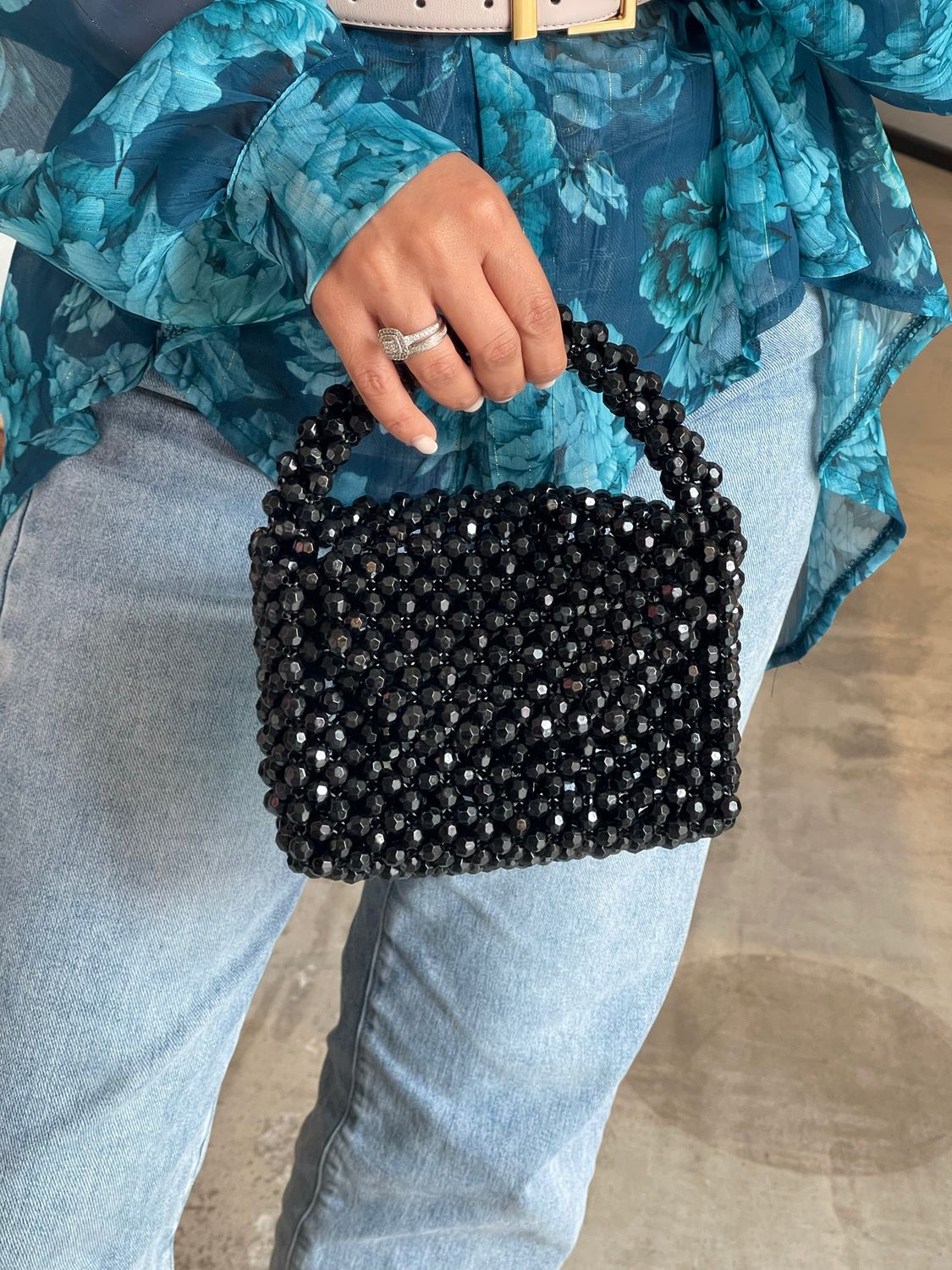 MILLY HANDMADE BEADED BAG