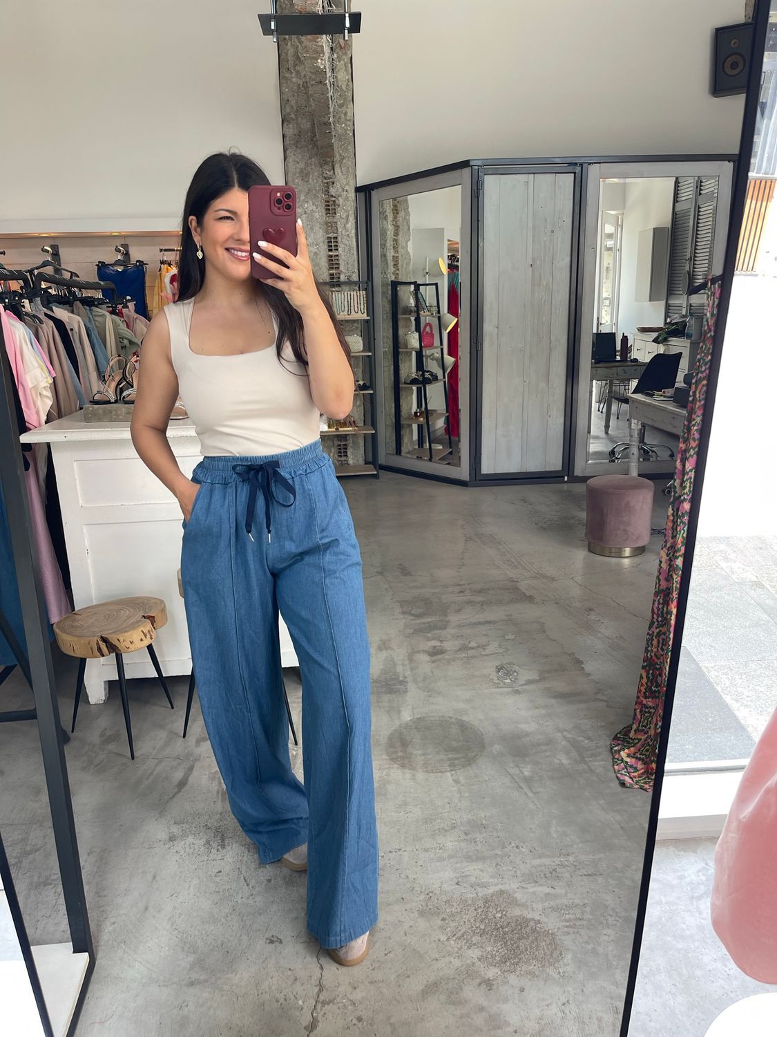 SOFT JEAN PANTS