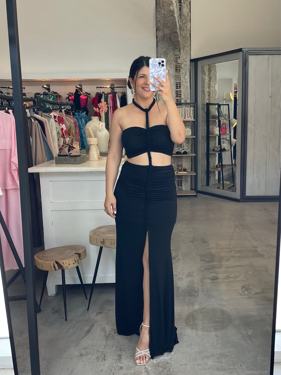 NOEMI CUT OUT DRESS