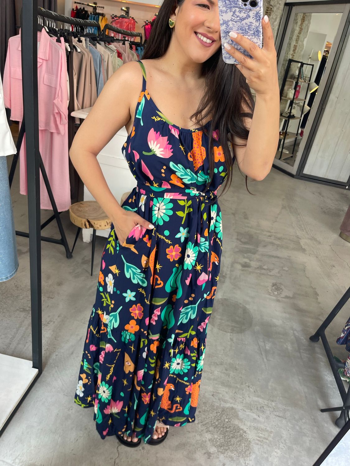 SONNET PRINTED DRESS