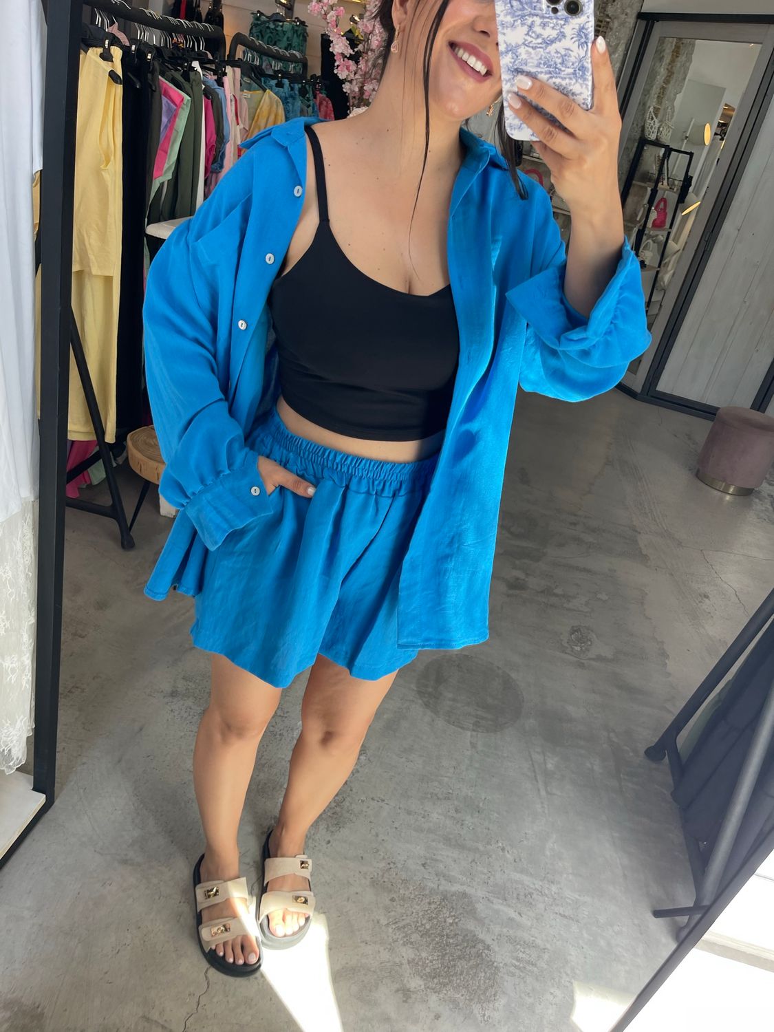 GIANNA SHIRT SET