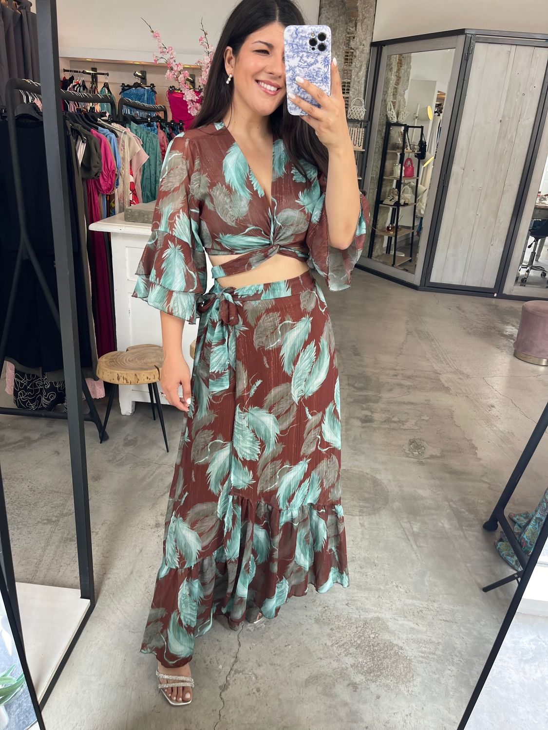 CLARA PRINTED SET