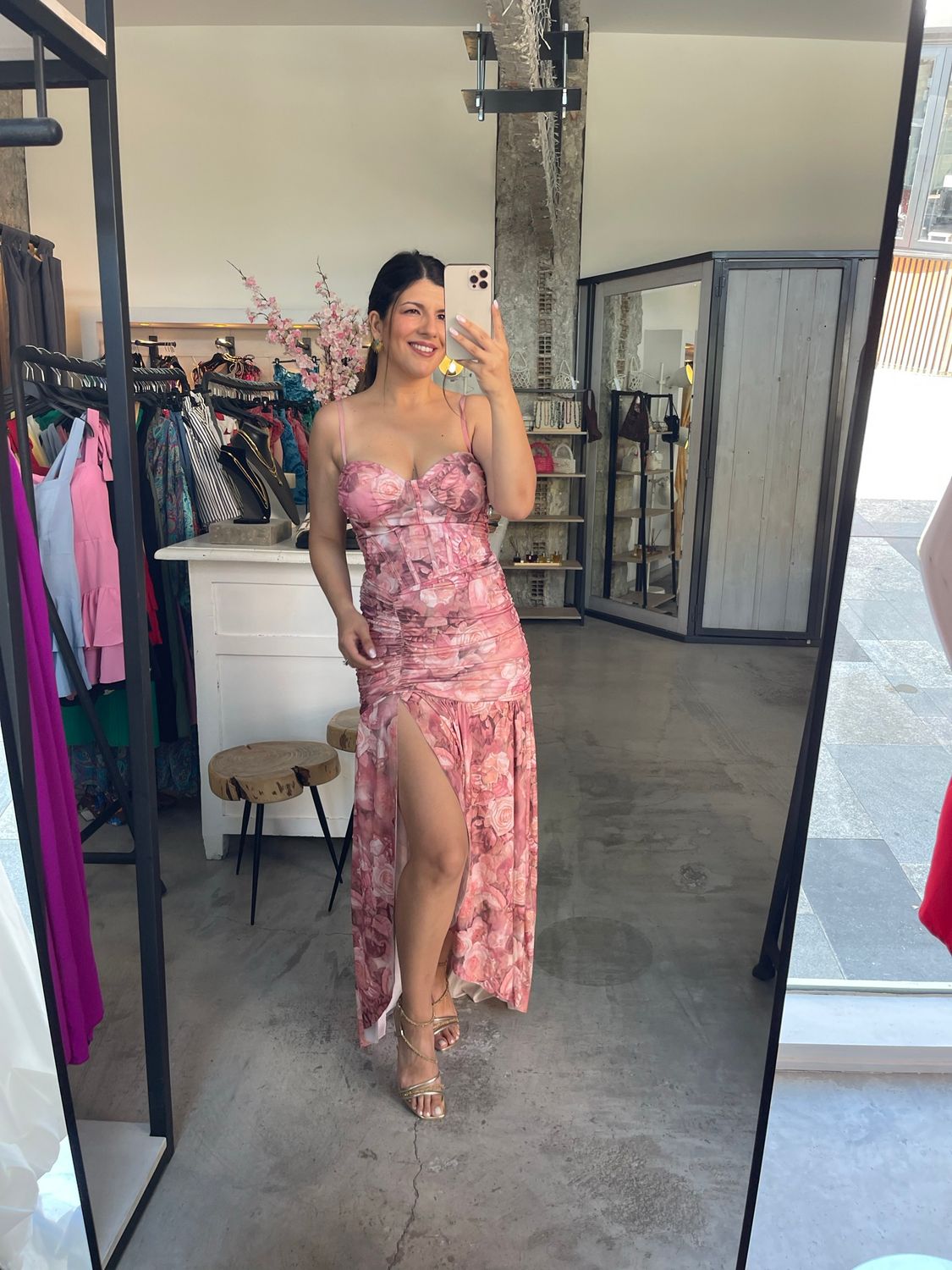 LATIN FLORAL DRESS