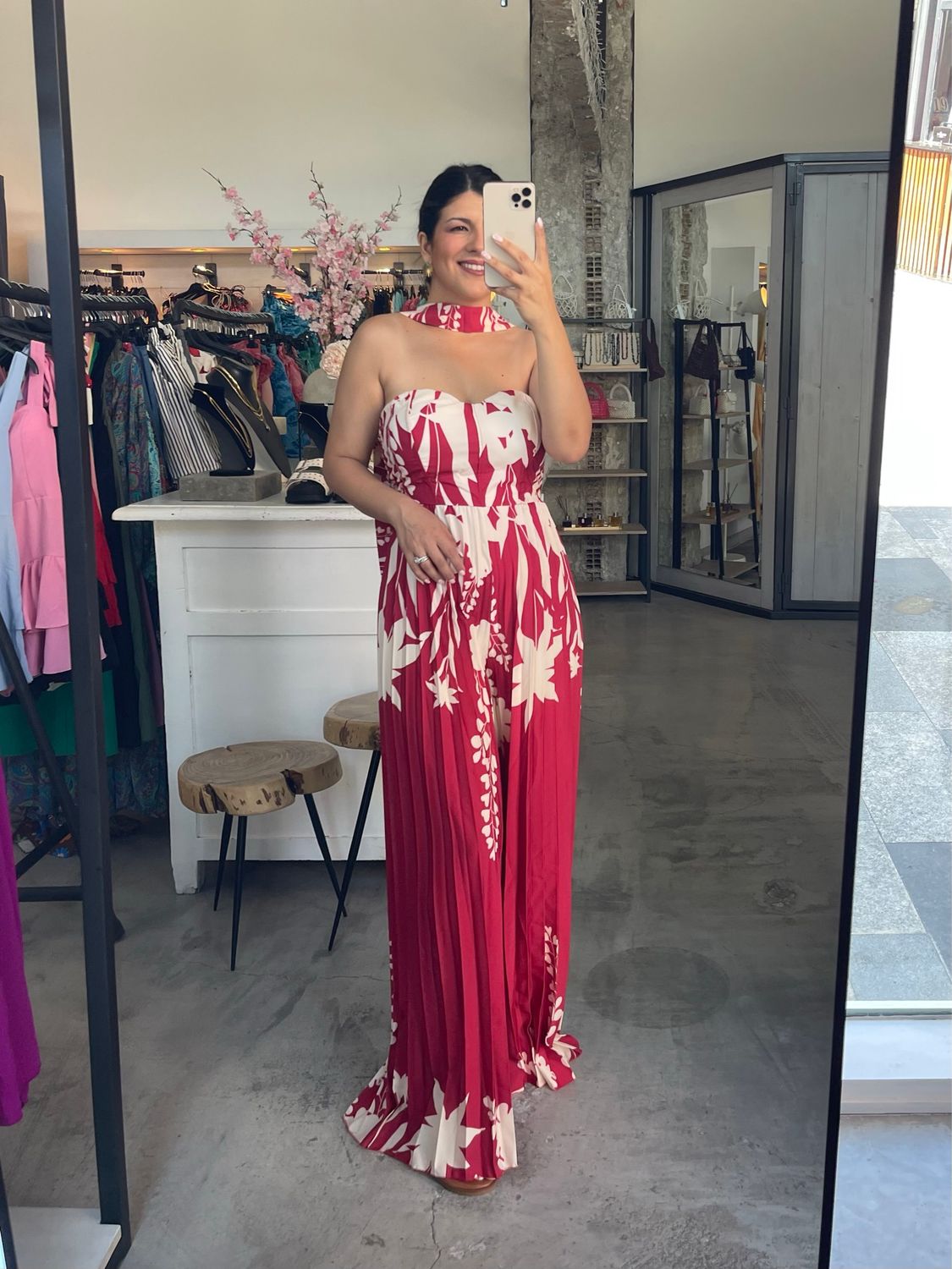 YARA PLEATED JUMPSUIT