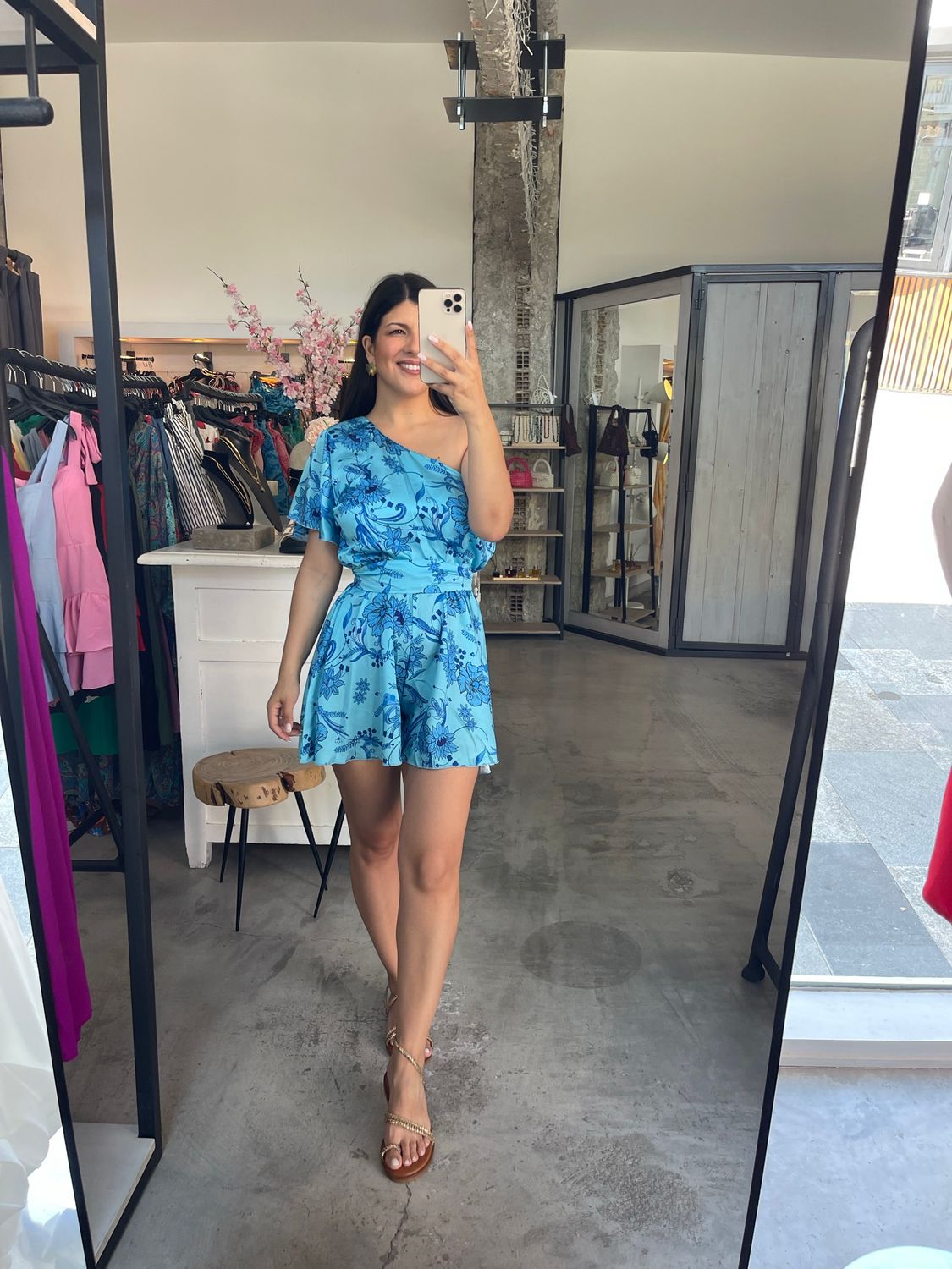 RAWUEL FLORAL PLAYSUIT
