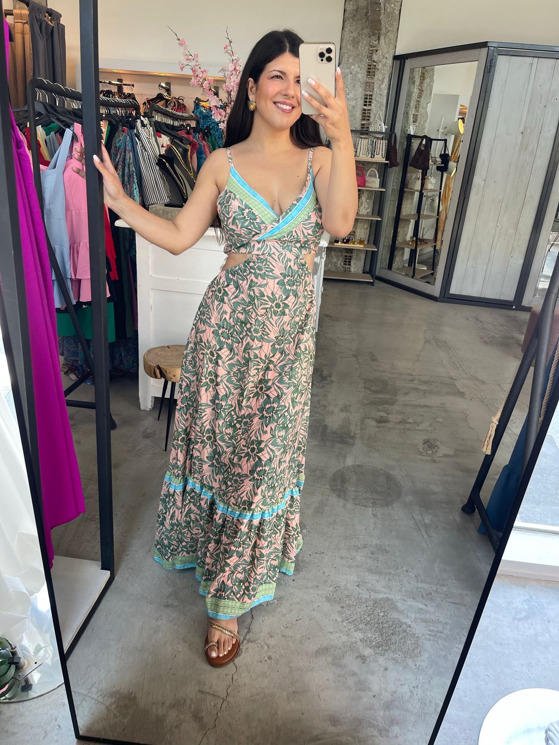 GABBY PRINTED DRESS
