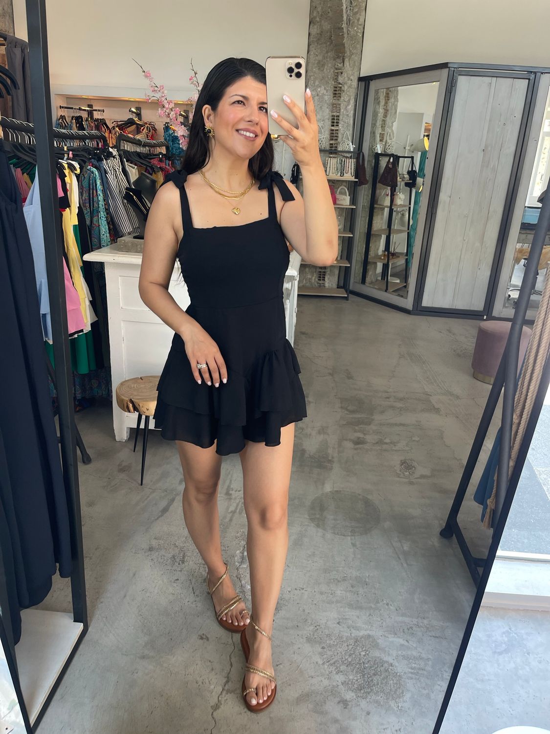 ISABELLE RUFFLE PLAYSUIT
