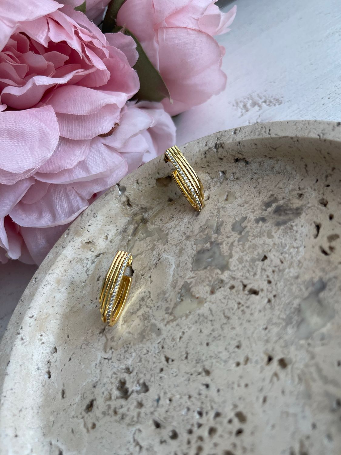 LUNA RHINESTONES EARRINGS