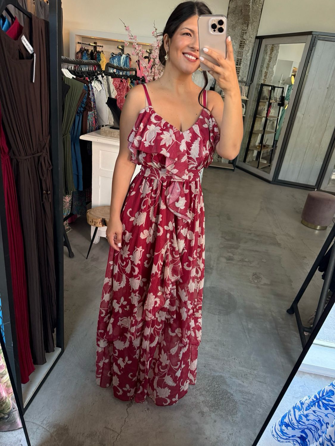 HAZEL FLORAL DRESS
