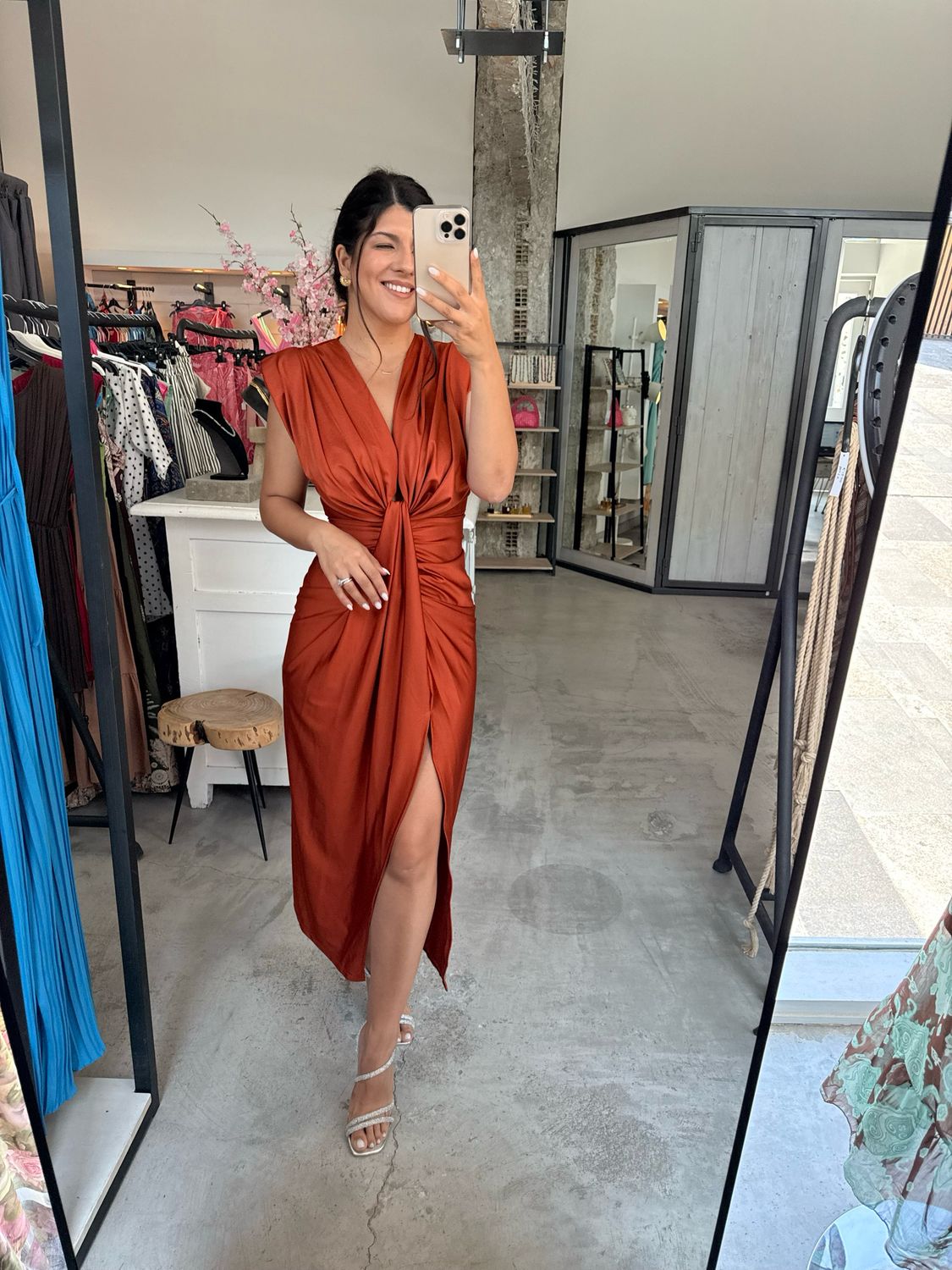 MILA LYCRA DRESS