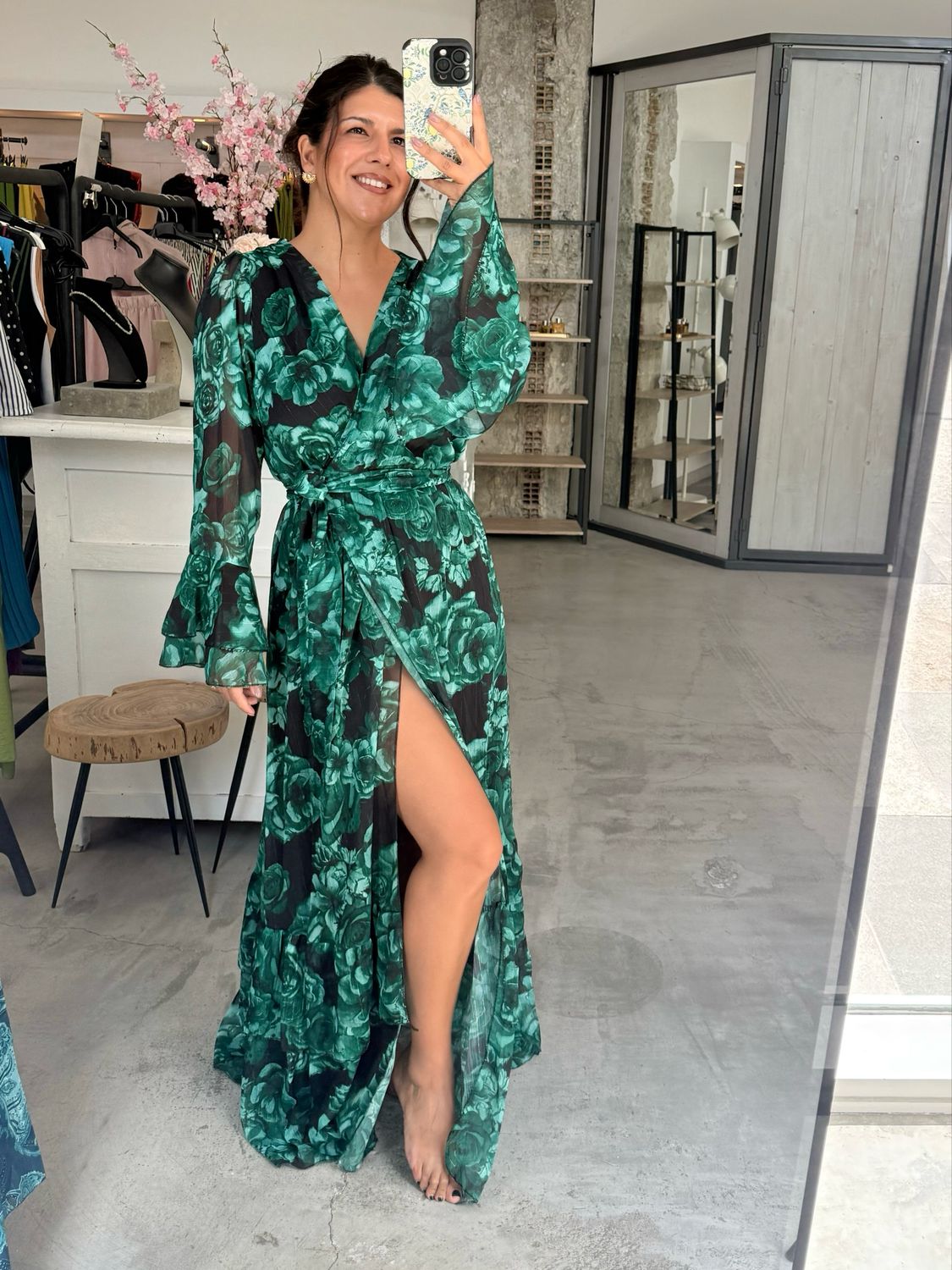 JASMINE WRAP DRESS