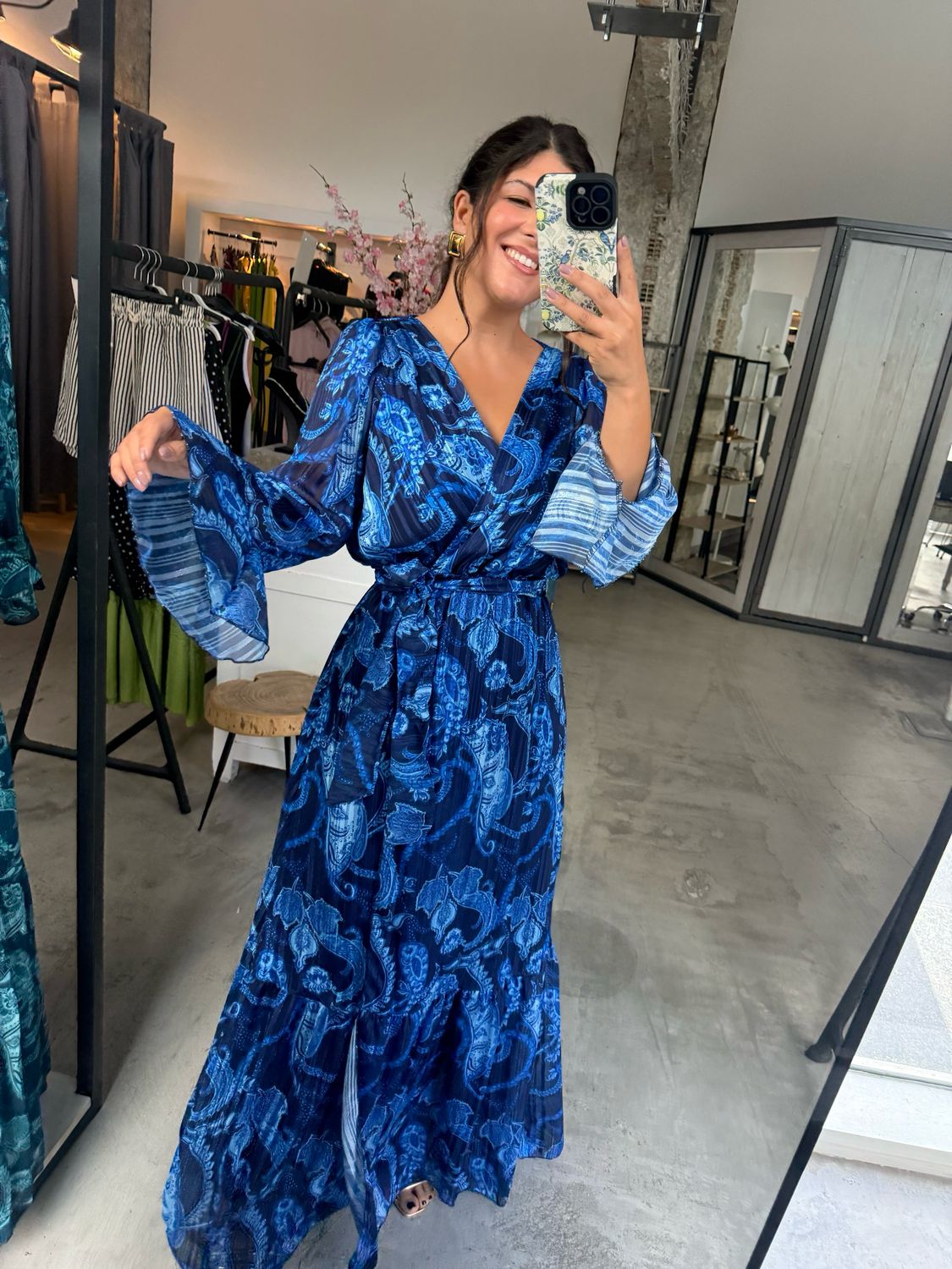 FAYE WRAP DRESS