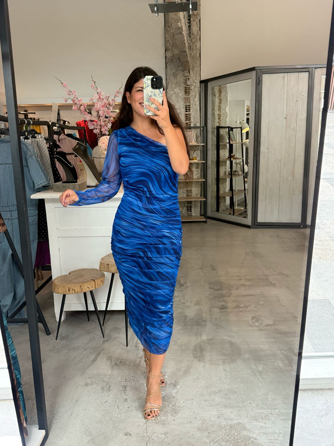 LUNA MIDI DRESS