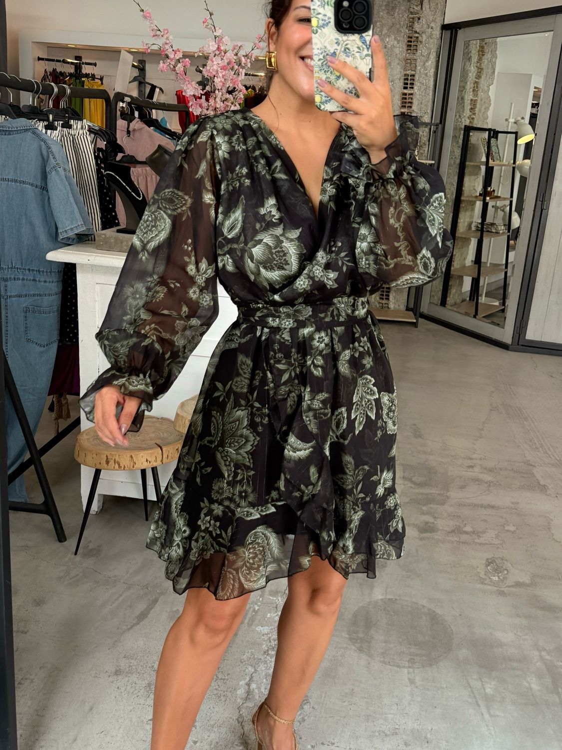 ESTHER FLORAL DRESS