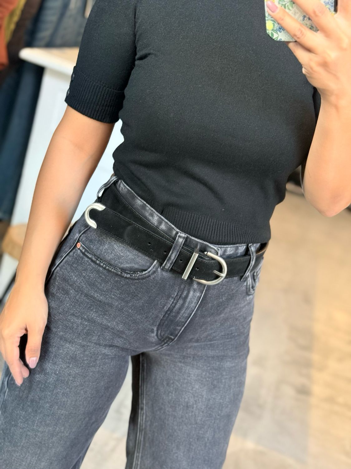 LUNA LEATHER BELT
