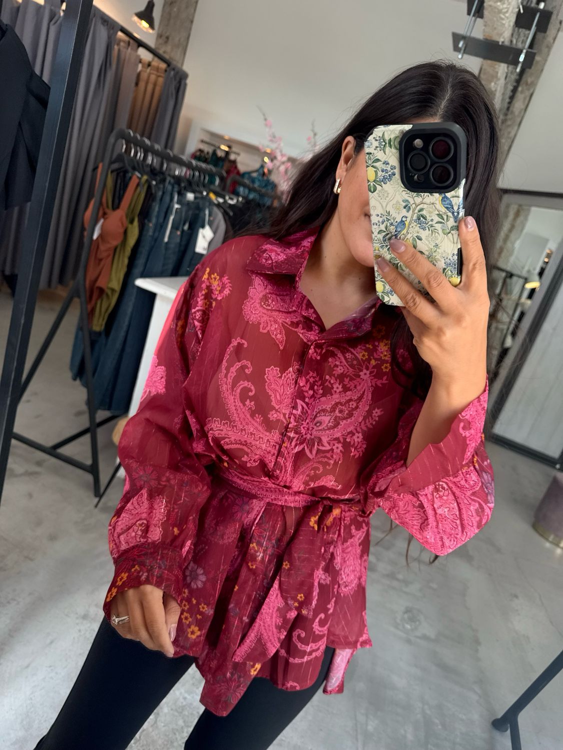 ALMA PRINTED SHIRT