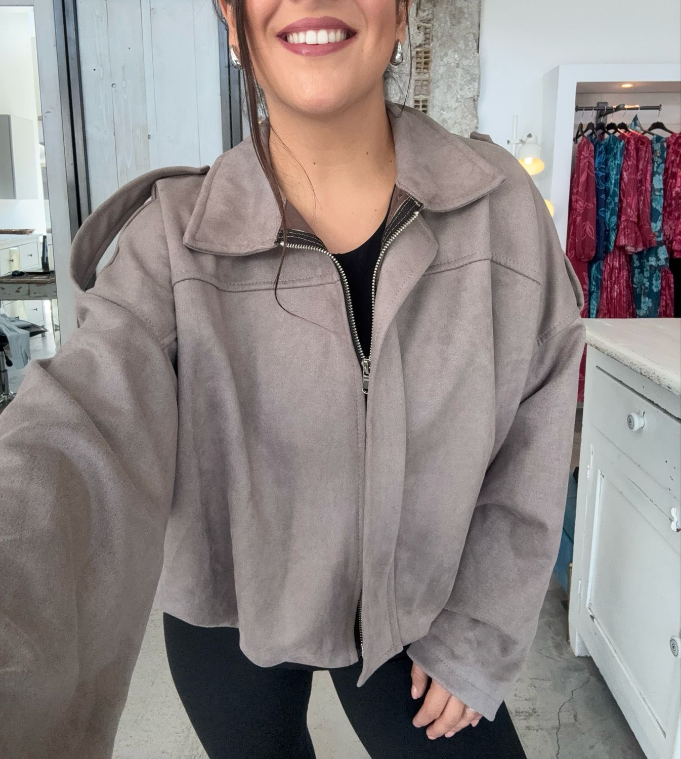 SUEDE JASIN JACKET