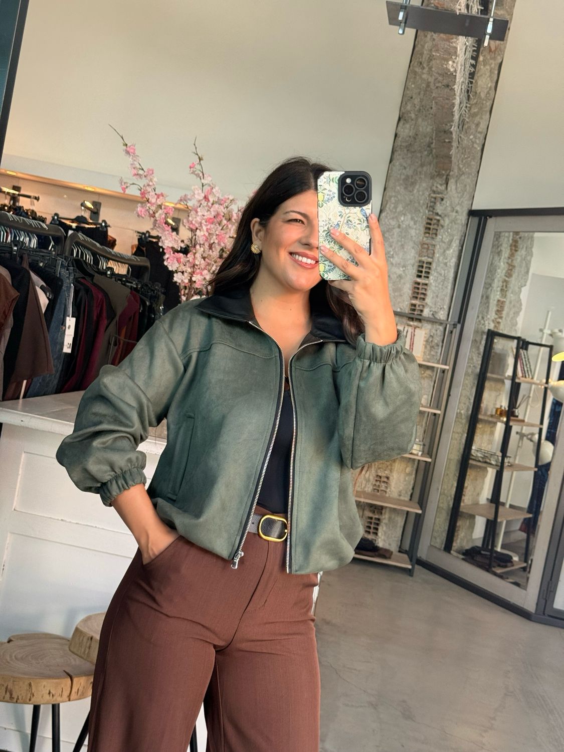 SUEDE MIRELI JACKET