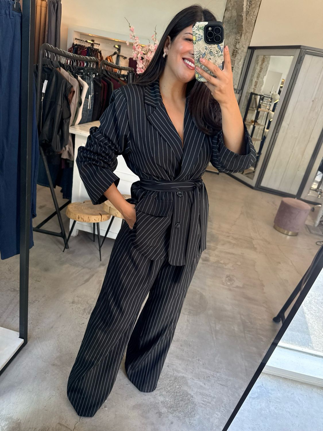 AUDREY STRIPED SUIT