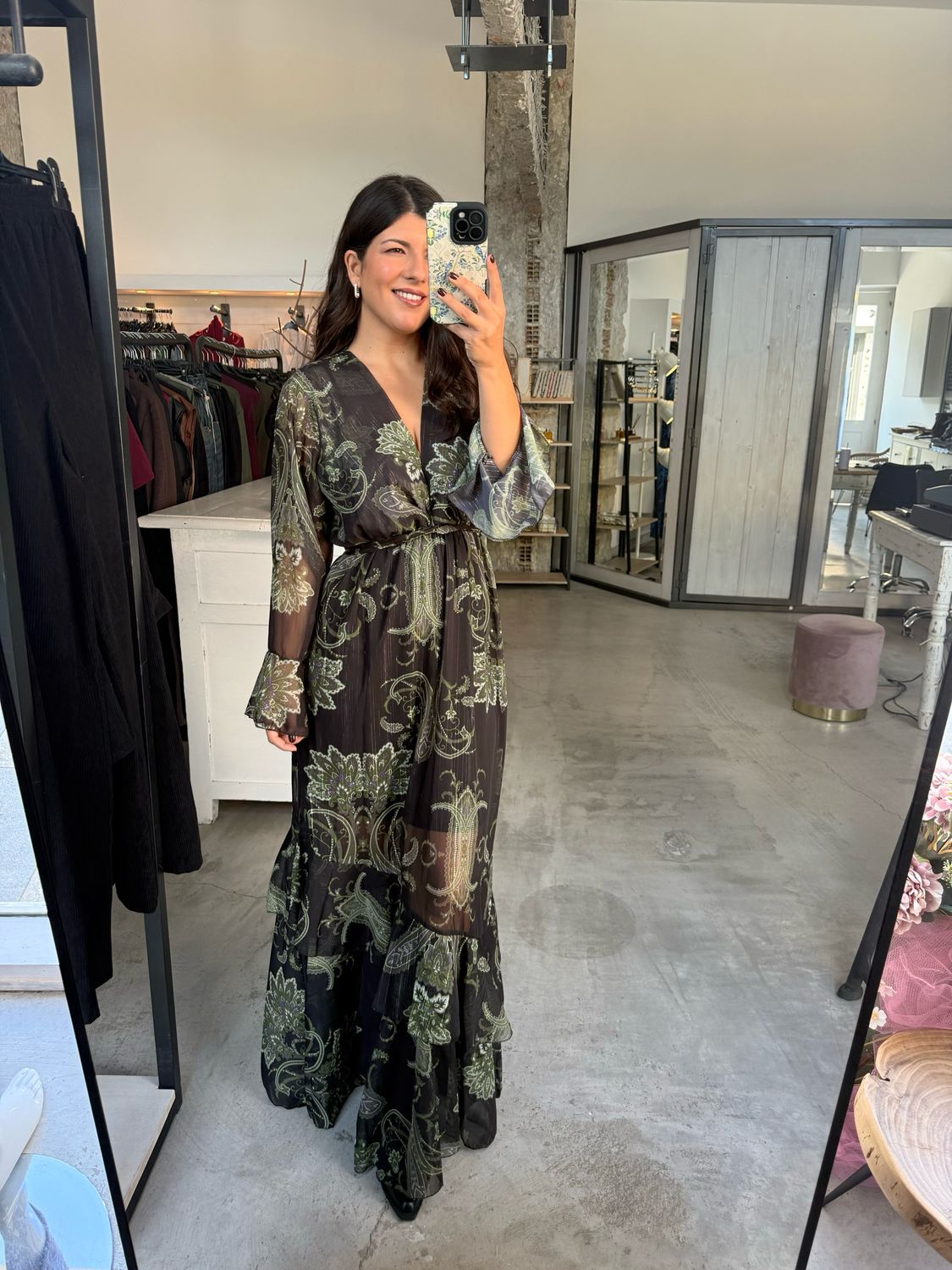 AMARA PRINTED DRESS