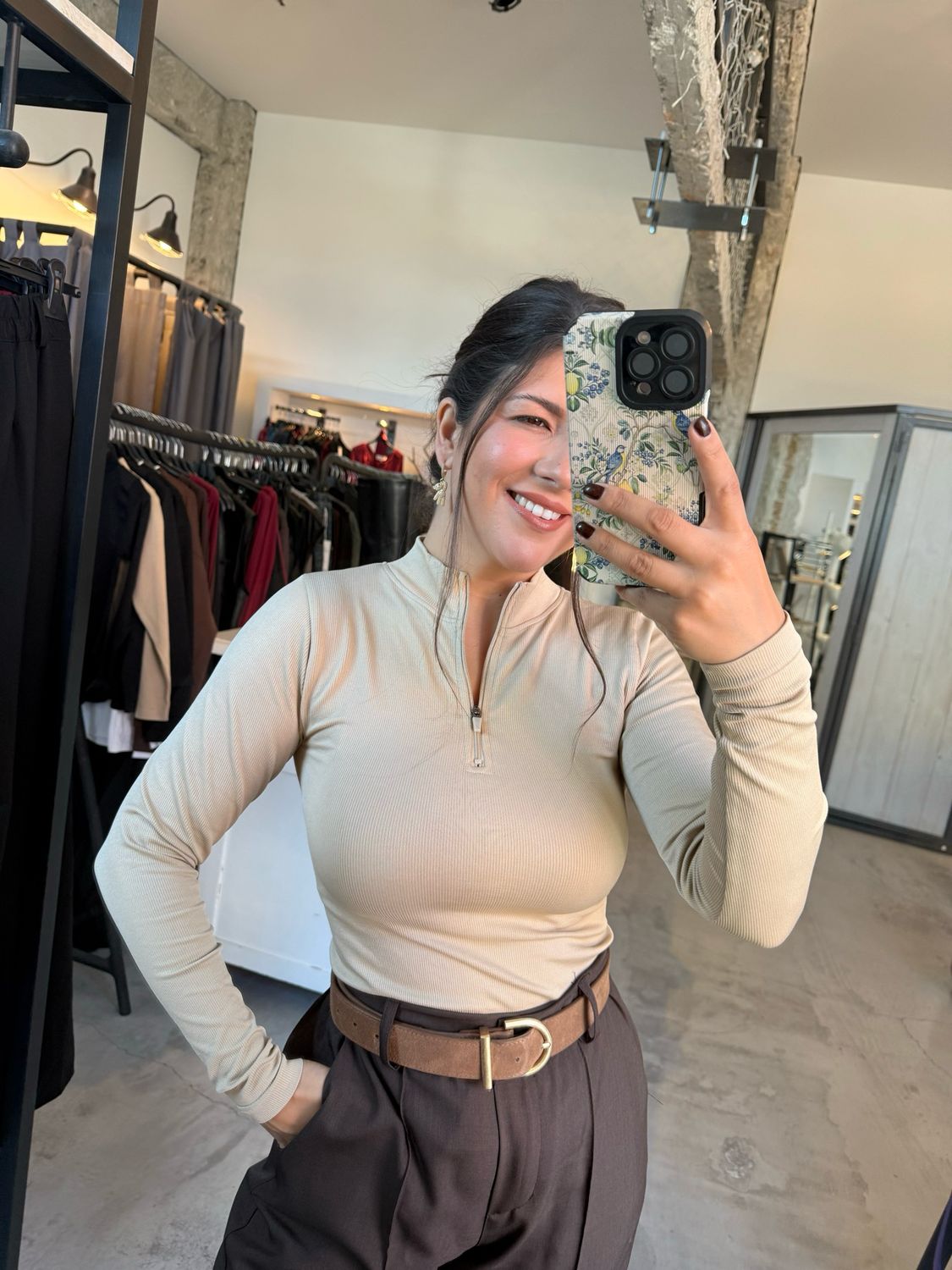 LOGAN ELASTIC BODYSUIT