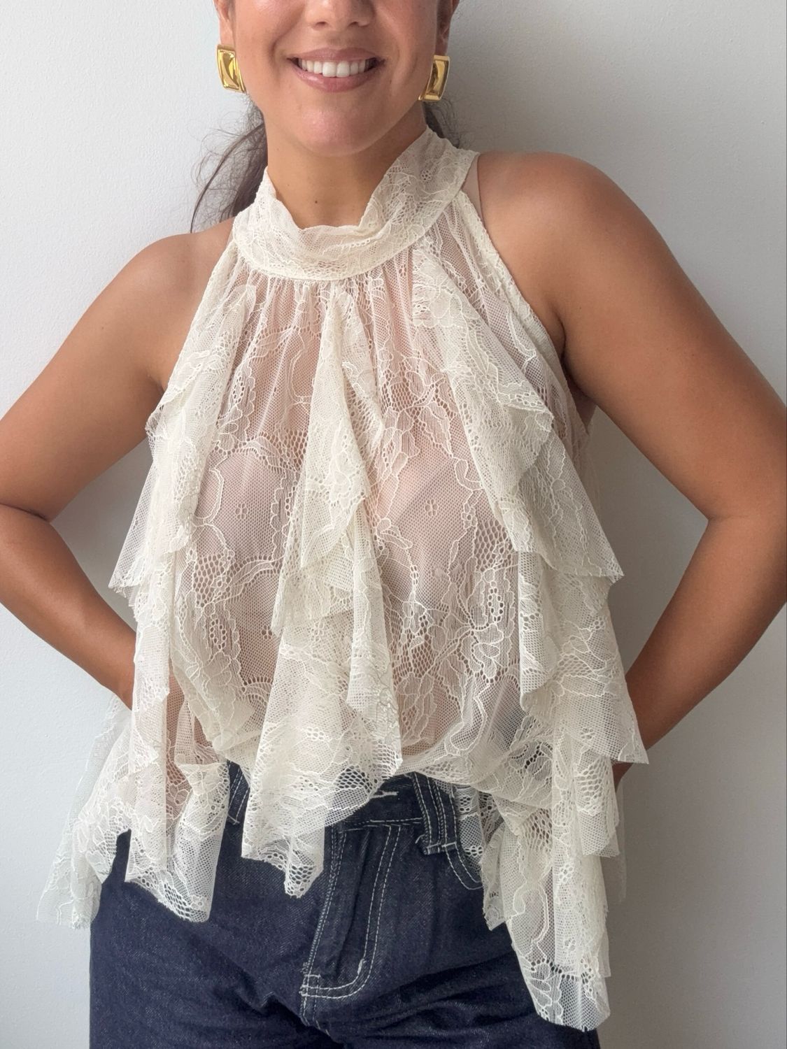 AURI LACE BLOUSE