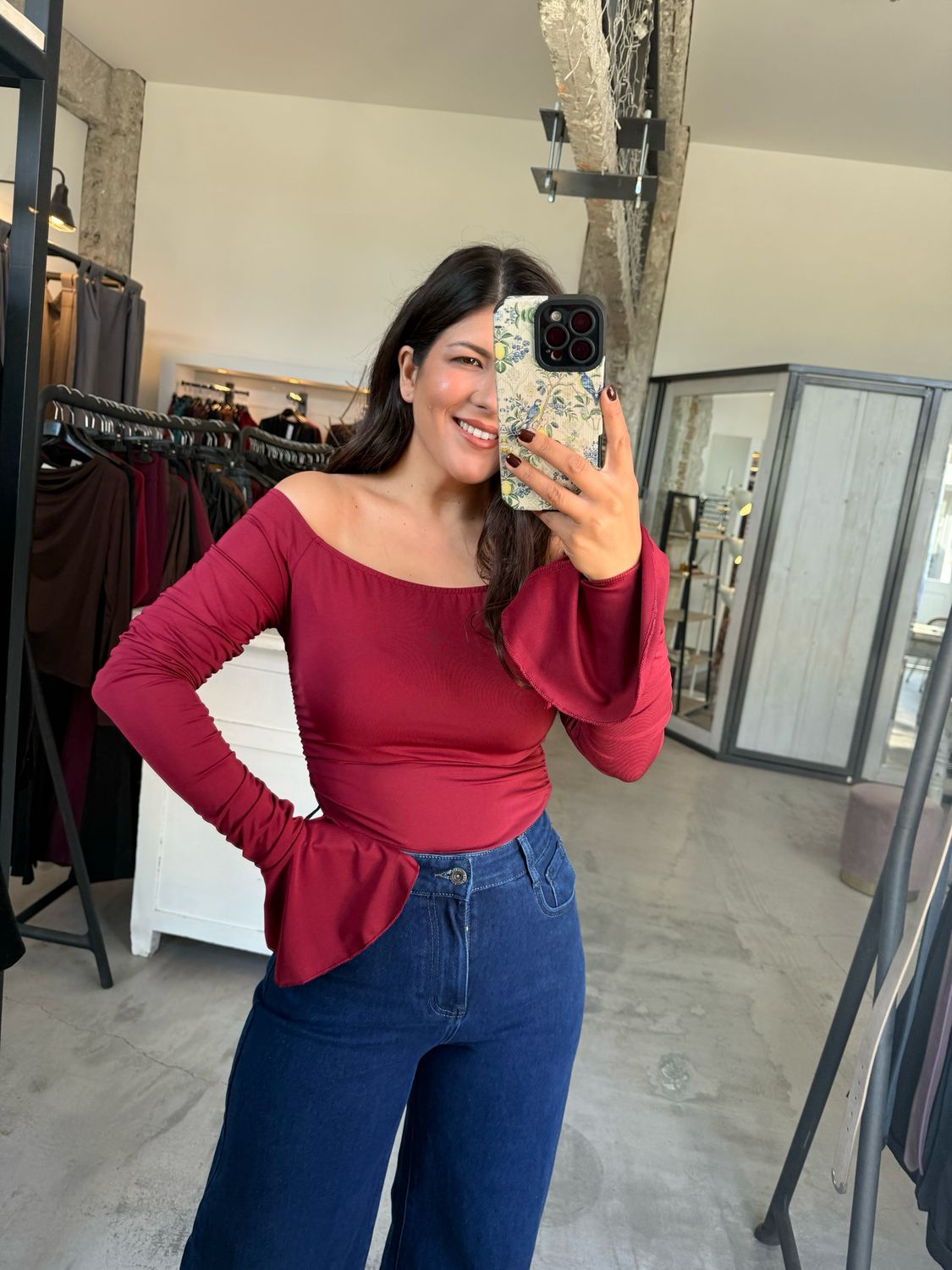 MAPLE OFF SHOULDER BODY