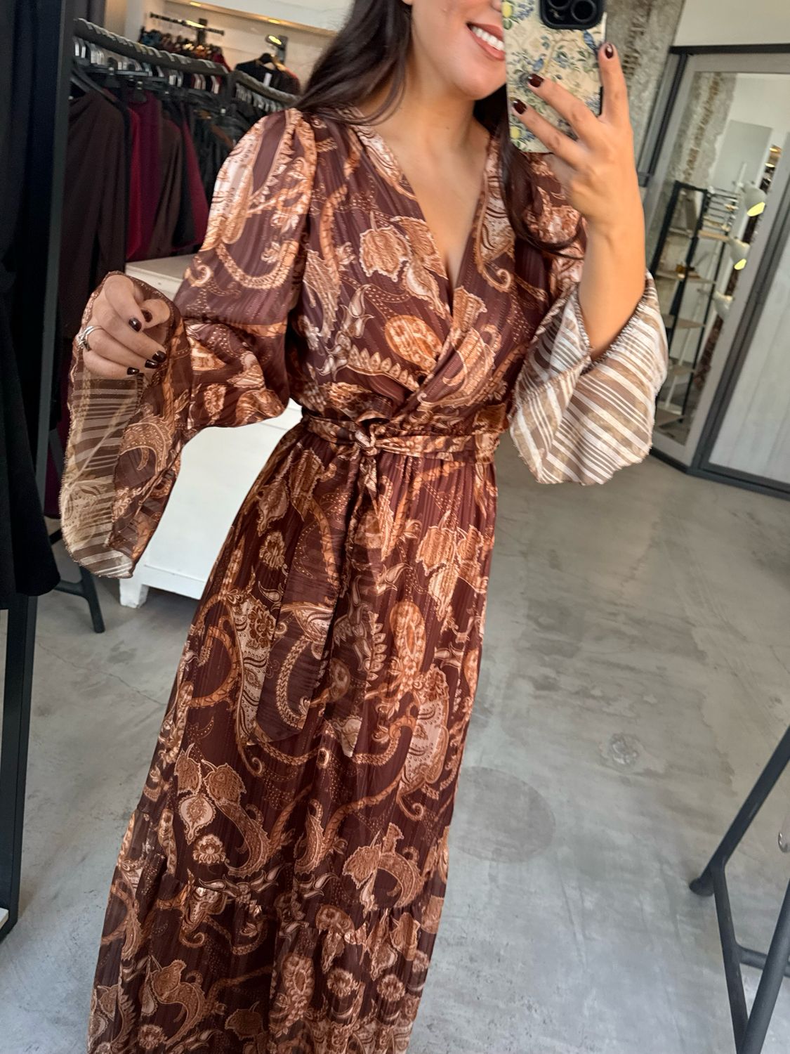 FAYE WRAP DRESS
