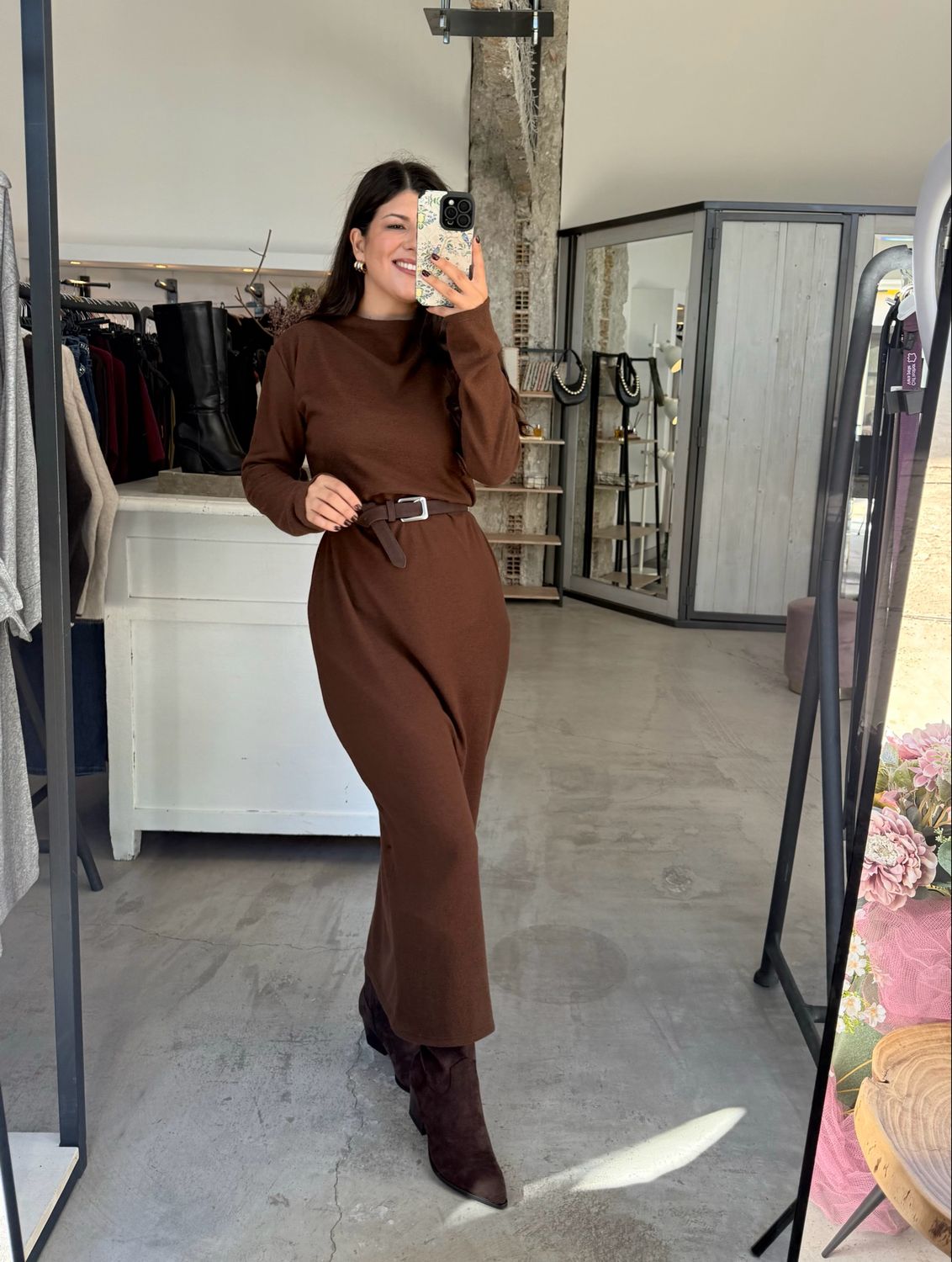 MIRELLI WOOLEN DRESS