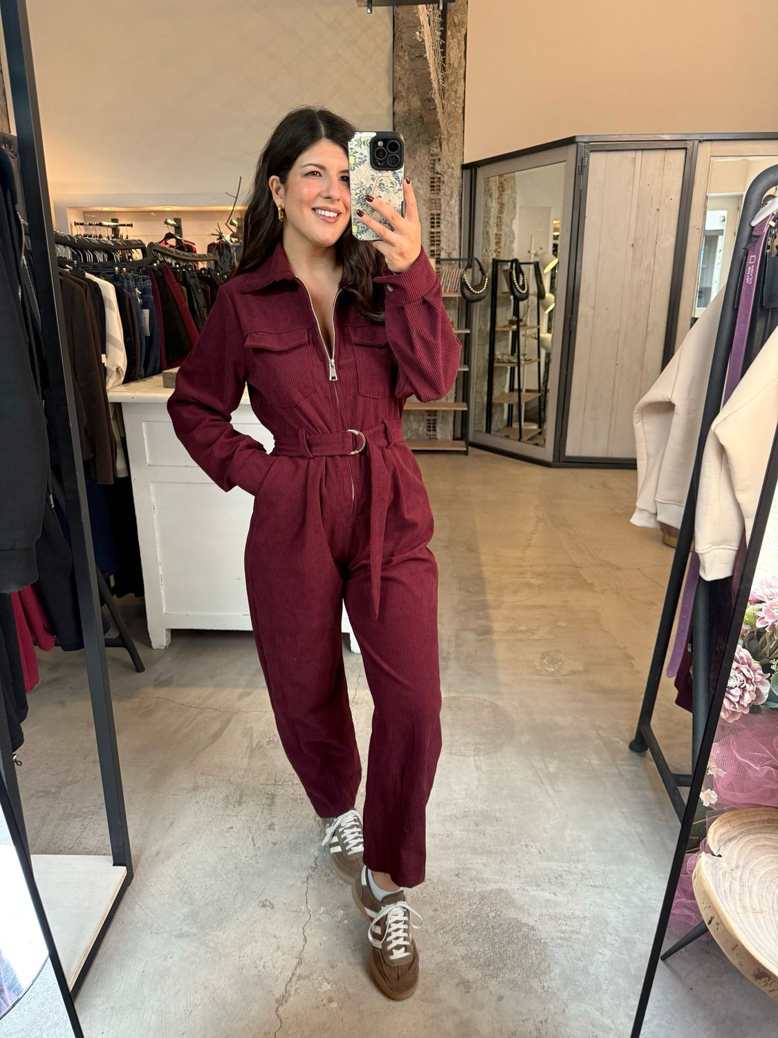 CELIMA CORDUROY JUMPSUIT