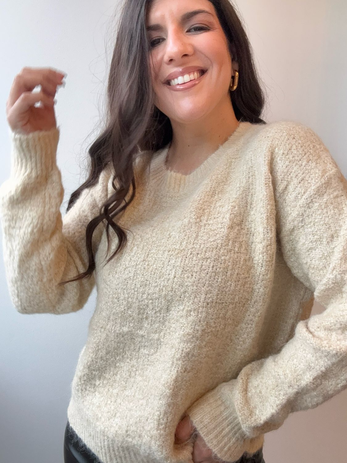 BOW ON THE BACK KNIT