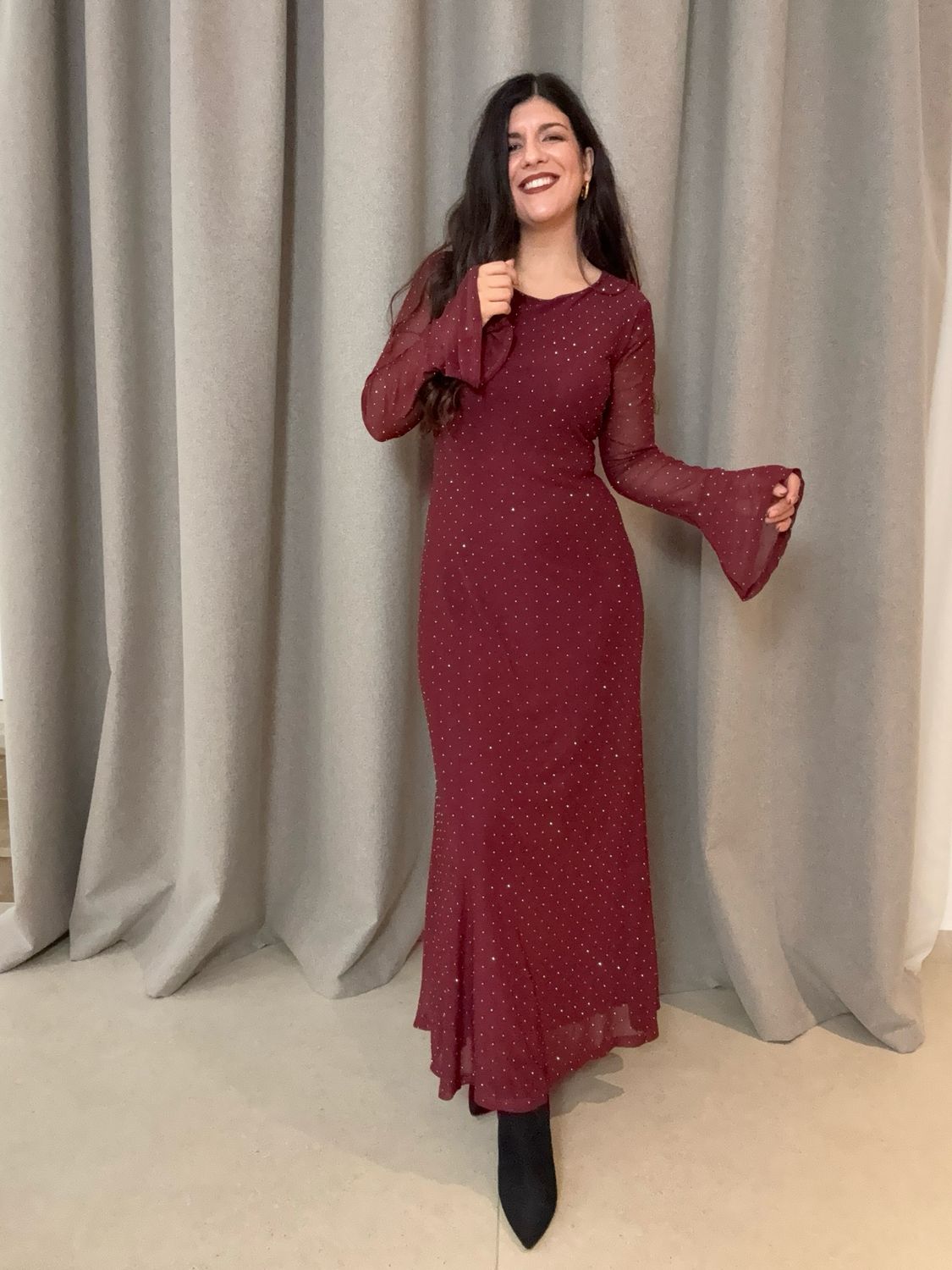 NOELIA RHINESTONE DRESS