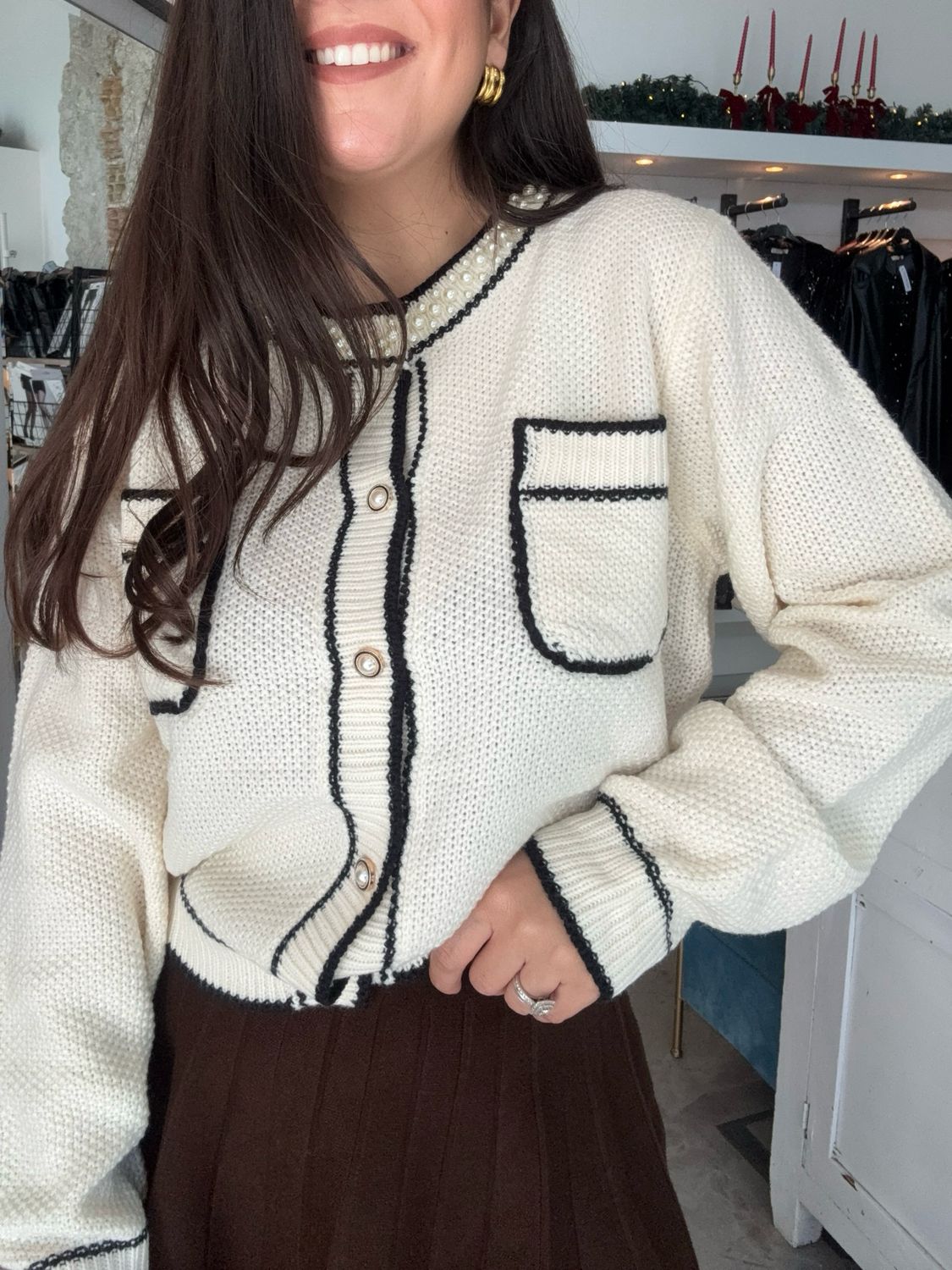 PEARL CARDIGAN