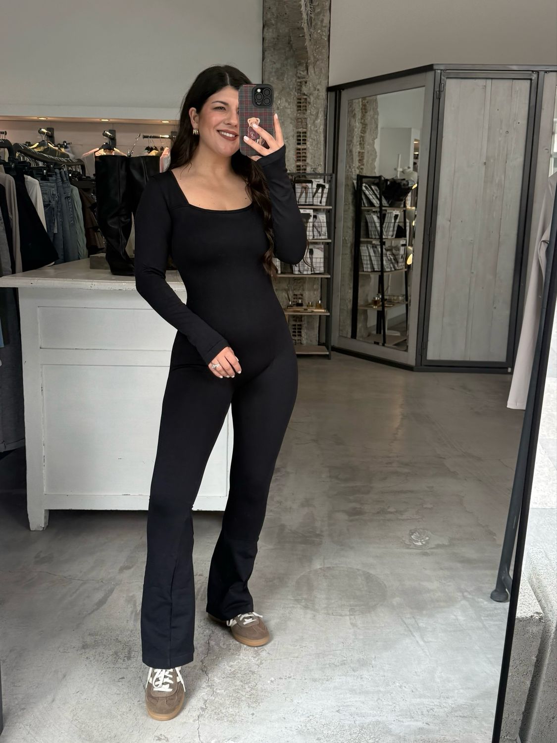 ATHLEISURE FLARED JUMPSUIT