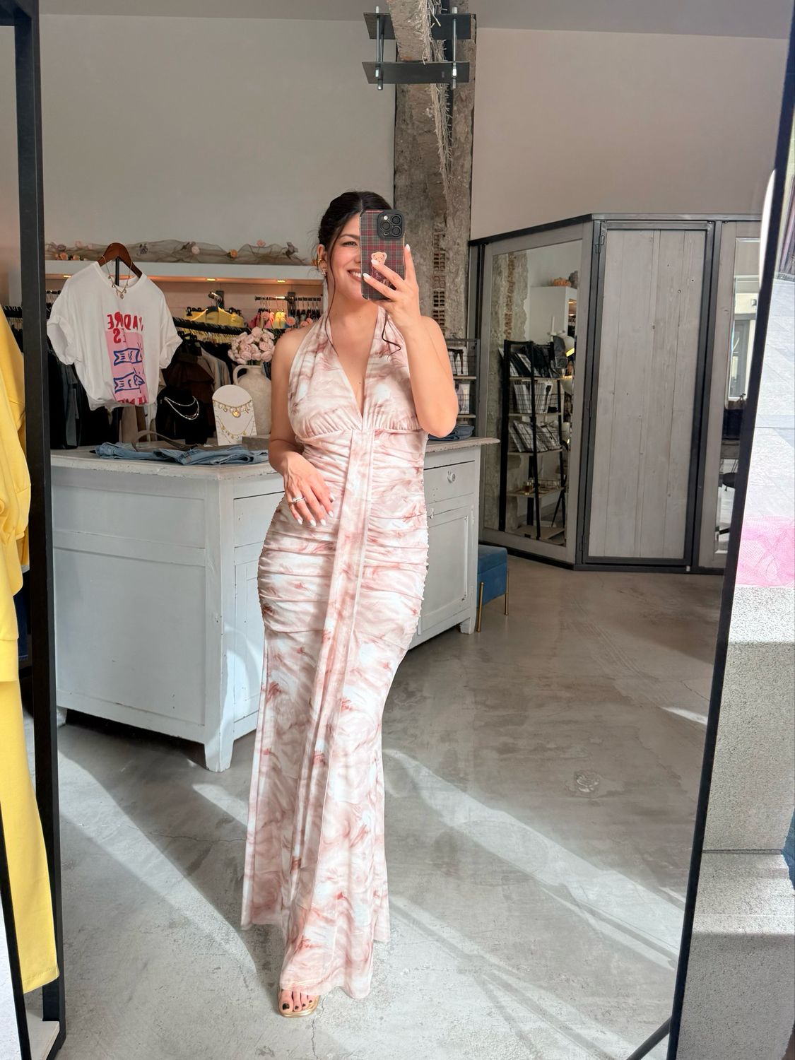 ZOYA PRINTED MAXI DRESS