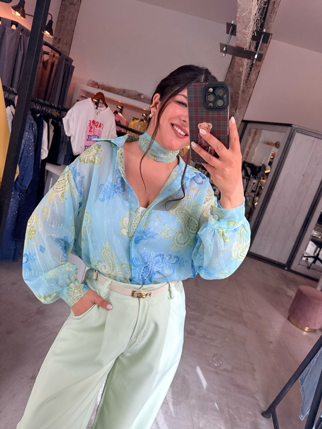 AVELINE PRINTED SHIRT