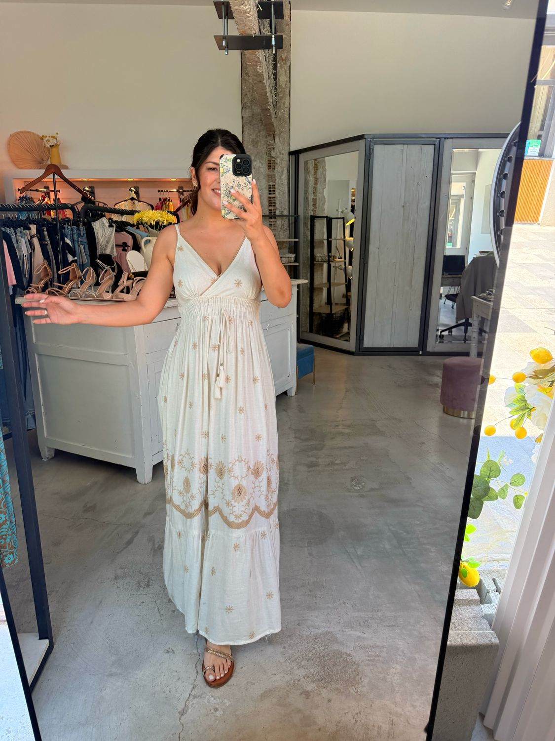JOLIE LINEN DRESS