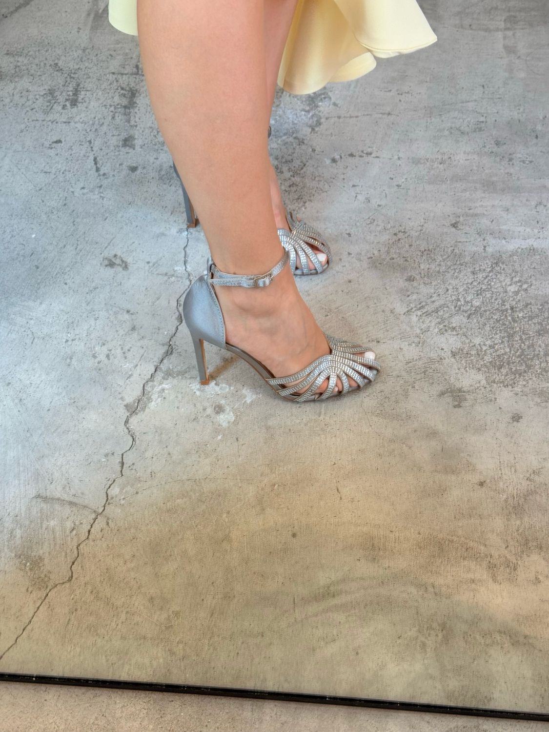 EMILY SILVER HEELS